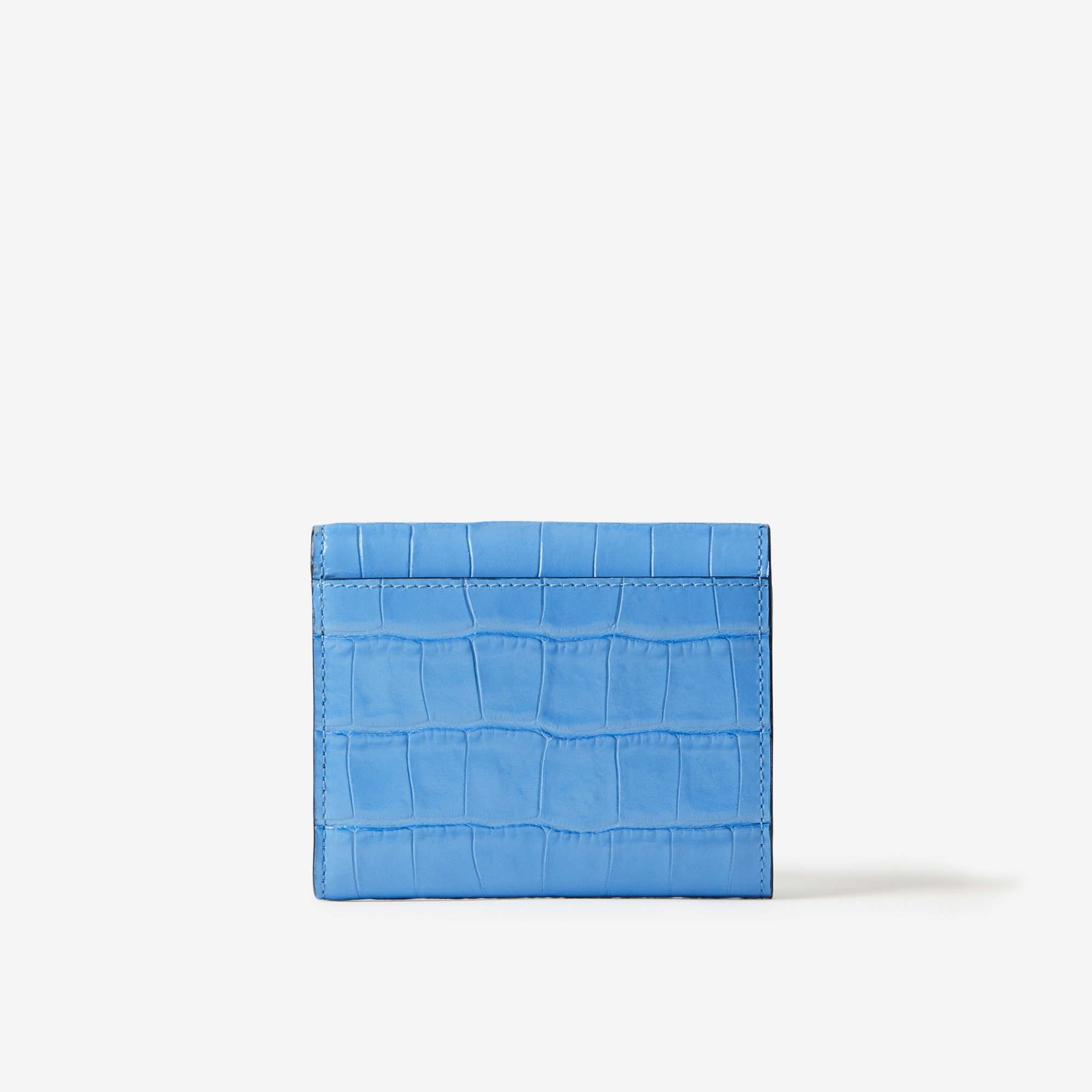 Embossed Leather TB Folding Wallet - 3