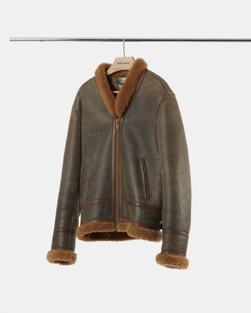 ANDERS shearling jacket - 1