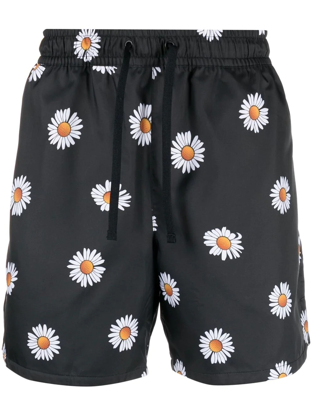 daisy-print swim shorts - 1