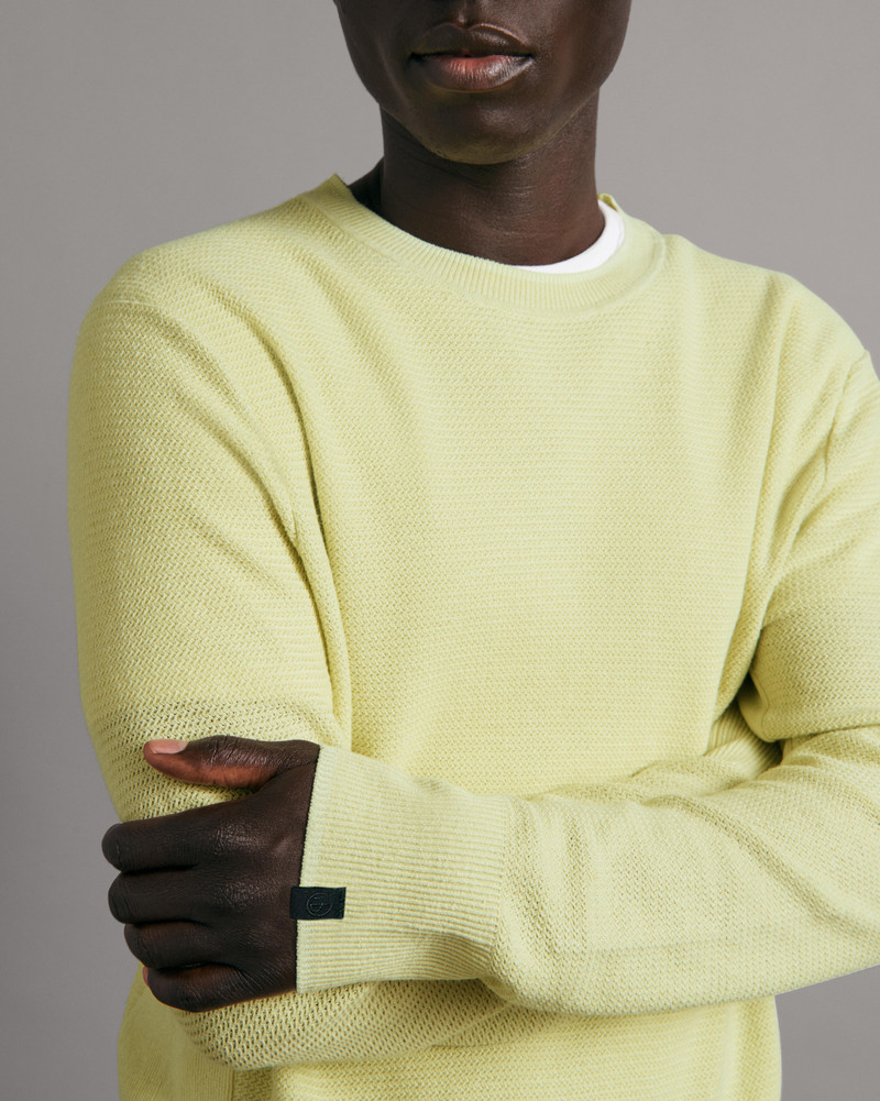 Hemp Cotton Blend Crew
Classic Fit Sweater 6