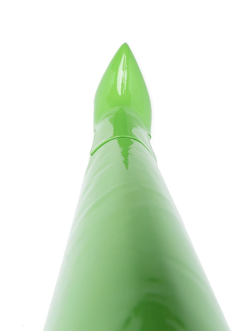 110mm stiletto leather boots 4