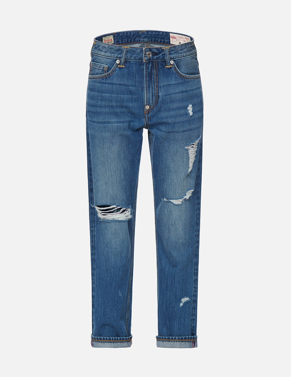 DARUMA AND KAMON DAICOCK BOYFRIEND JEANS - 2