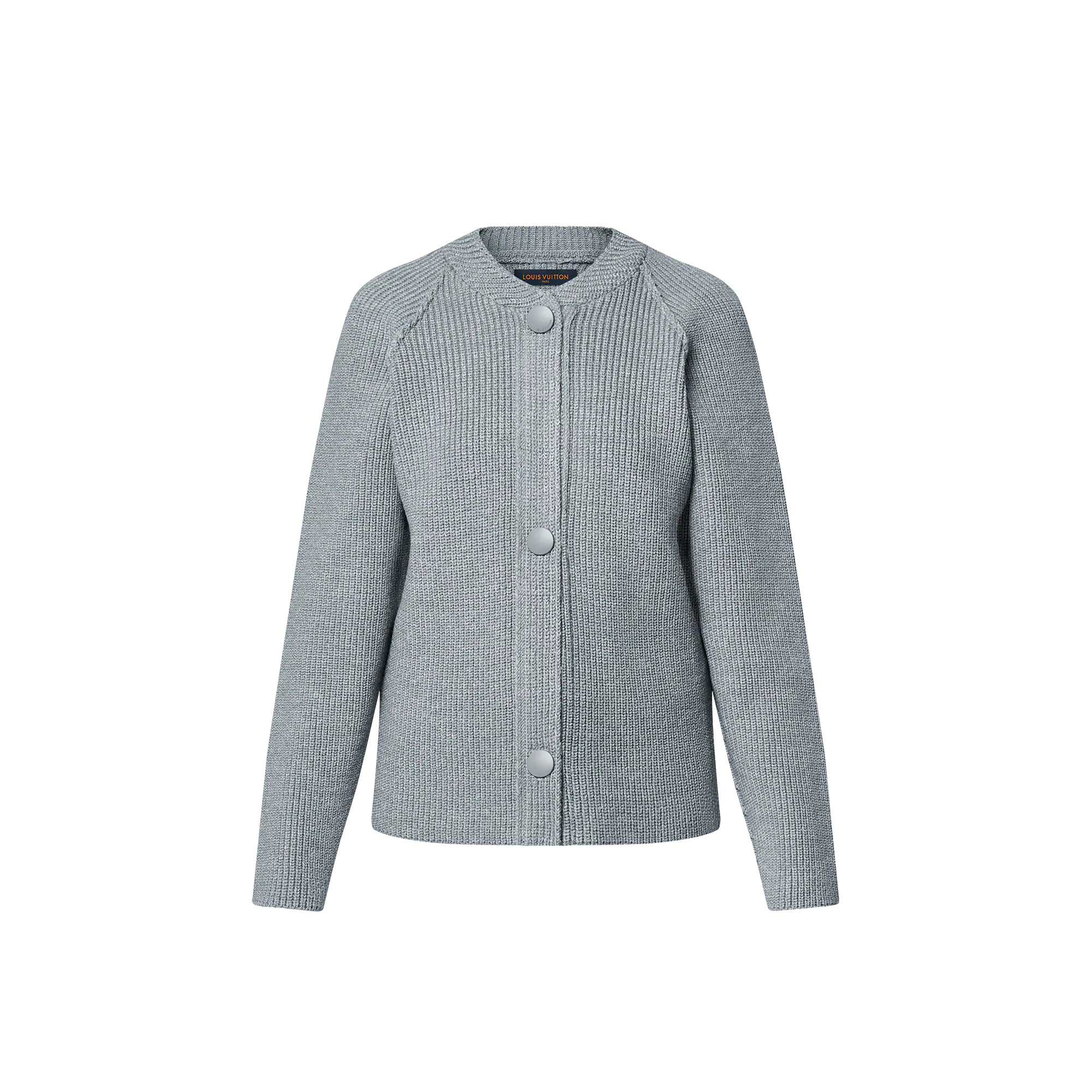 Ribbed Knit Cardigan - 1