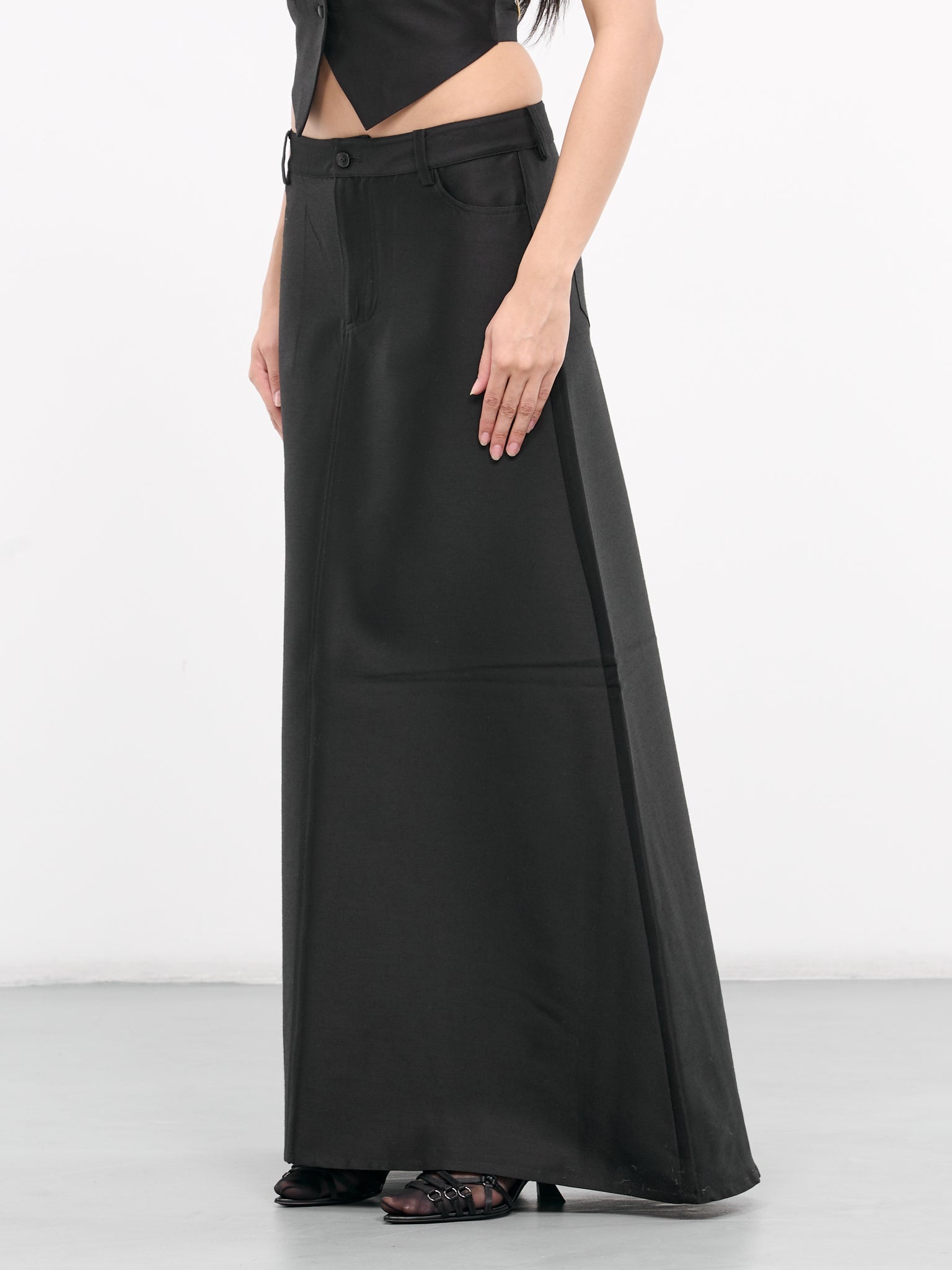 A-Shape Long Skirt - 2
