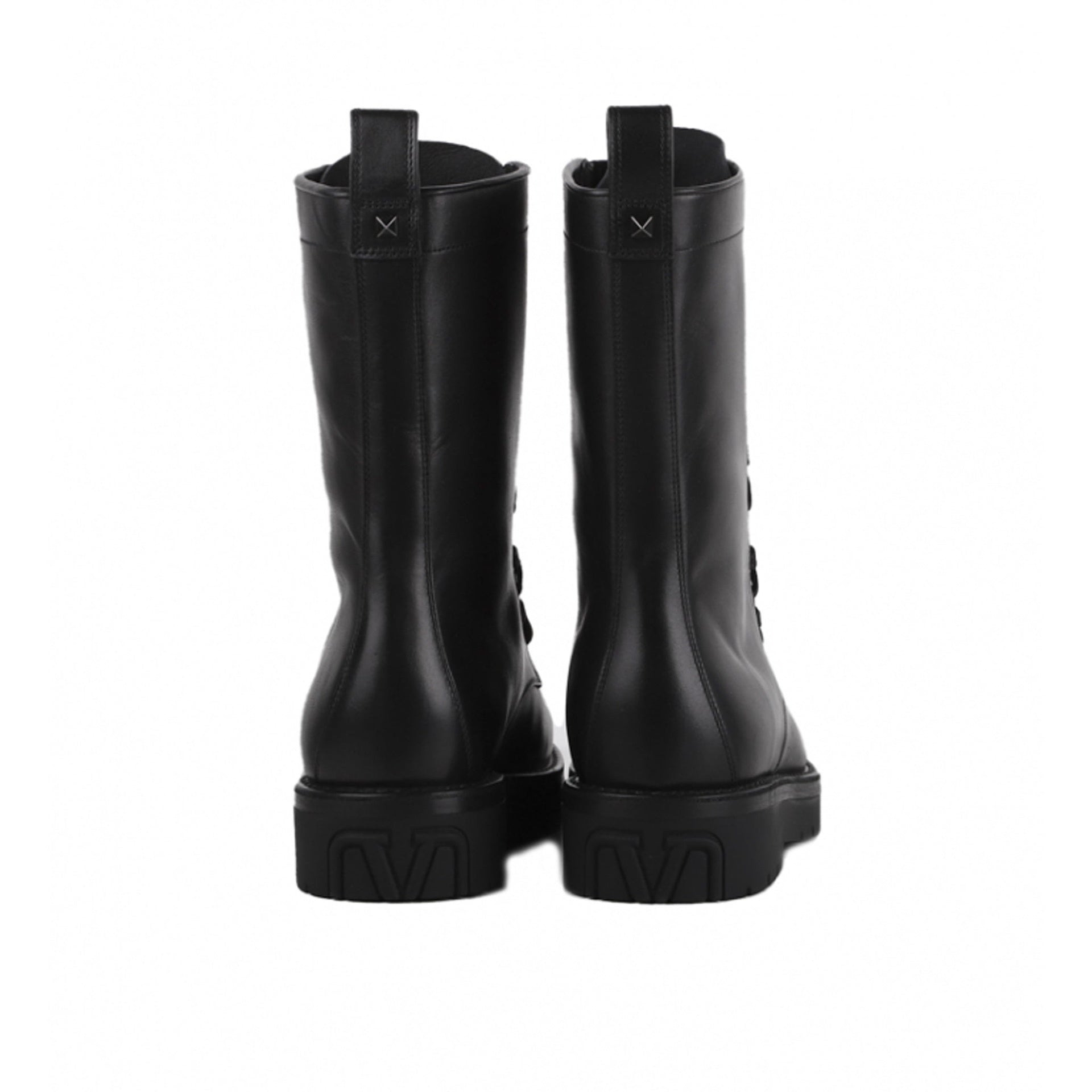 Valentino Garavani Combat Leather Boots Men - 3