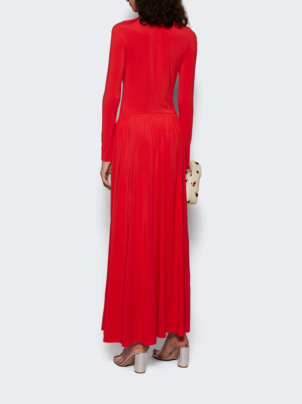 Orea Dress Vivid Red - 4