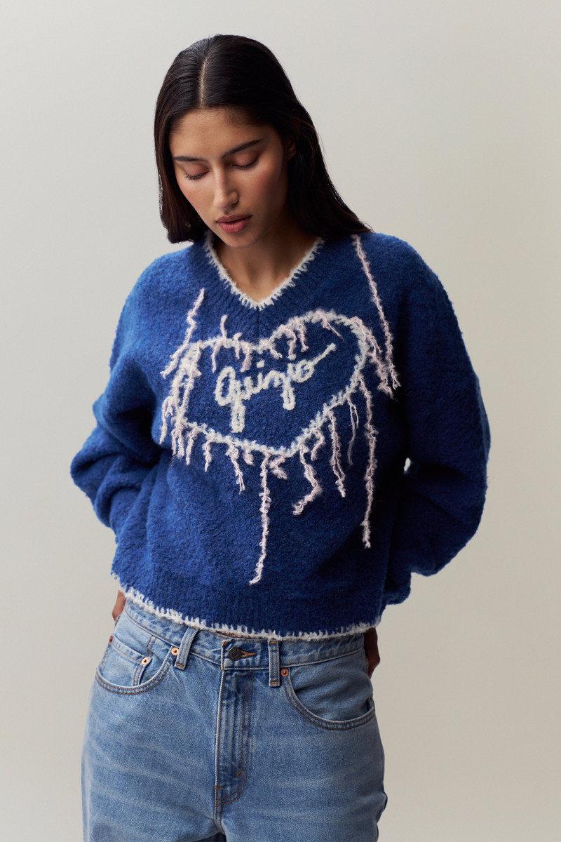 GUIZIO HEART SWEATER 3