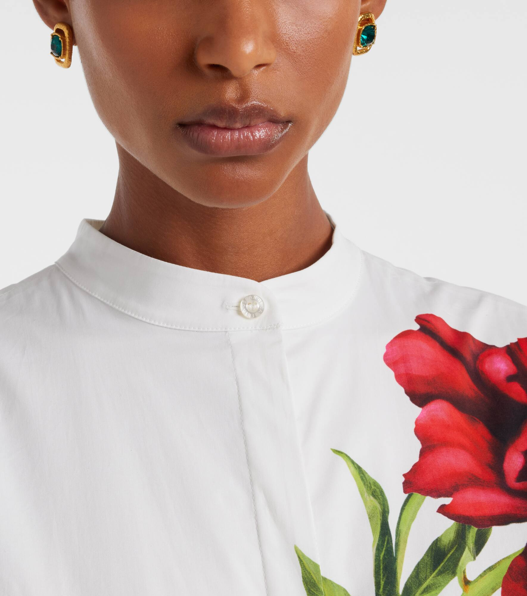 Crystal-embellished earrings - 6