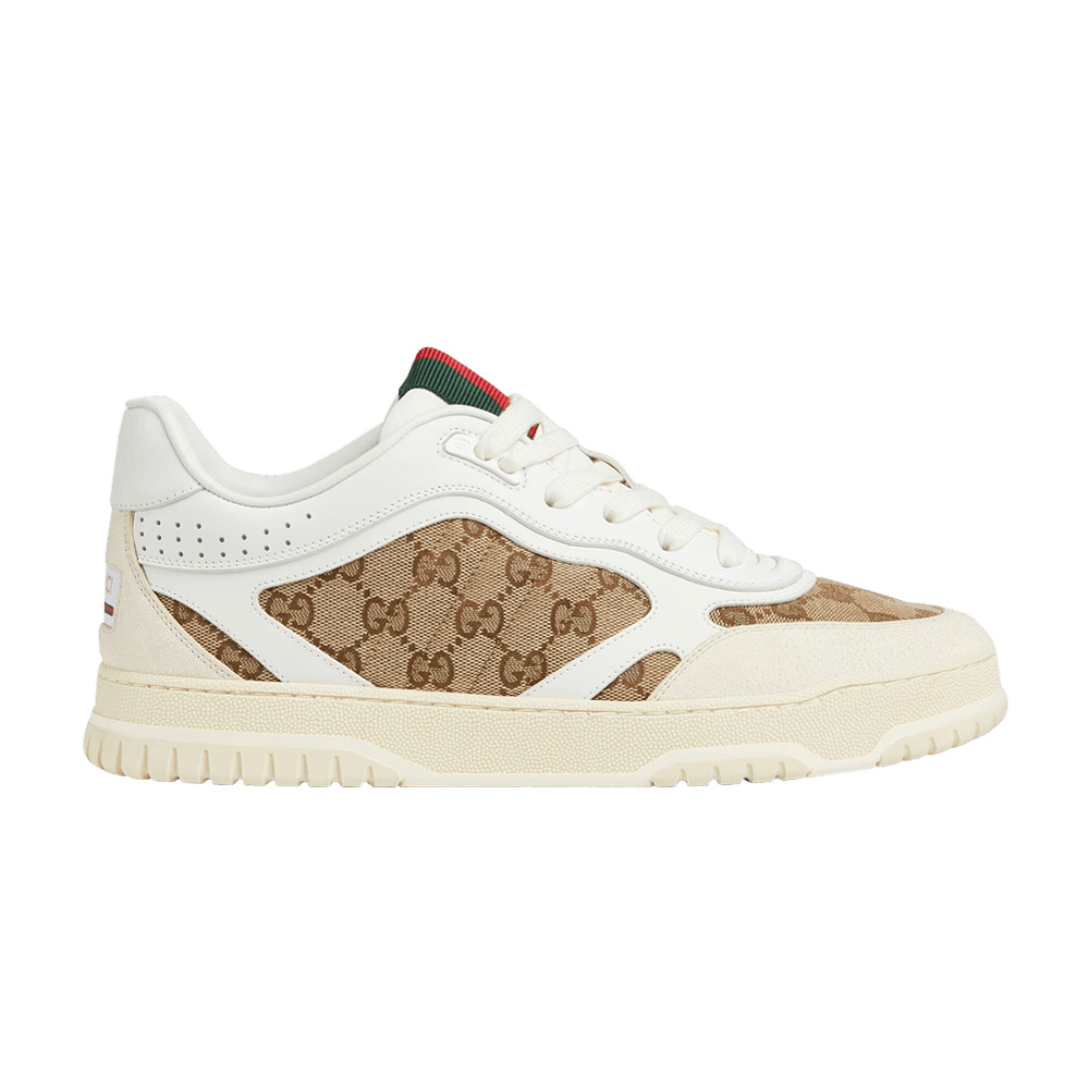 Gucci Re-Web Sneaker 'GG Canvas - White Beige' - 1