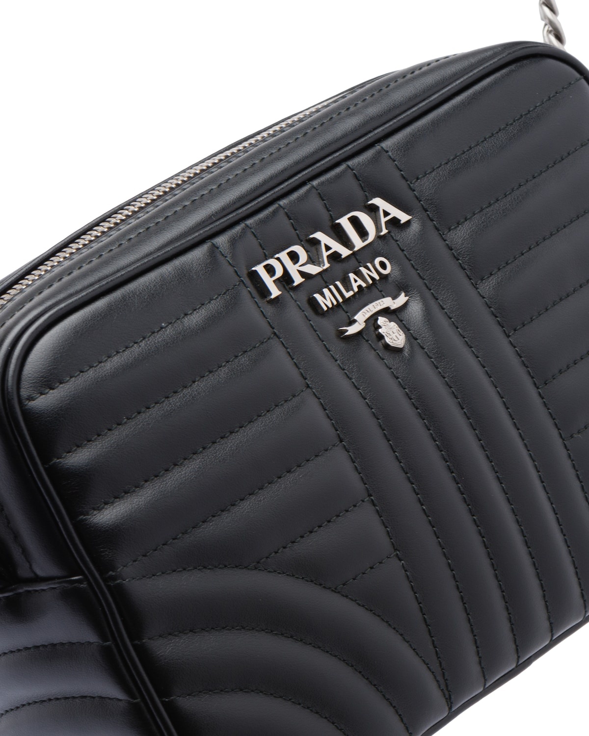 Leather Prada Diagramme Bag - 6