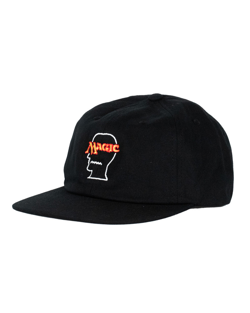 BRAIN DEAD Brain Dead x Magic: The Gathering Logo Lockup Hat - Black outlook