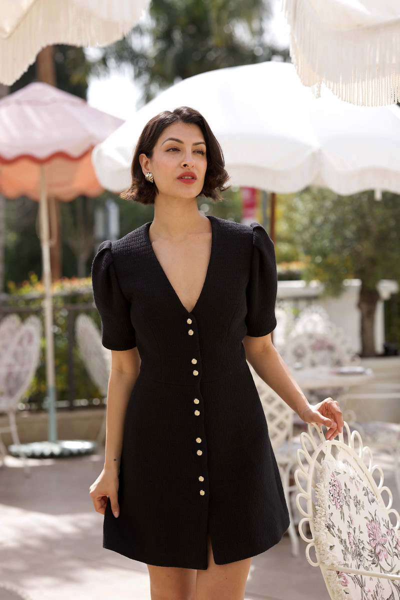 Matilda Cotton Tweed Dress 4