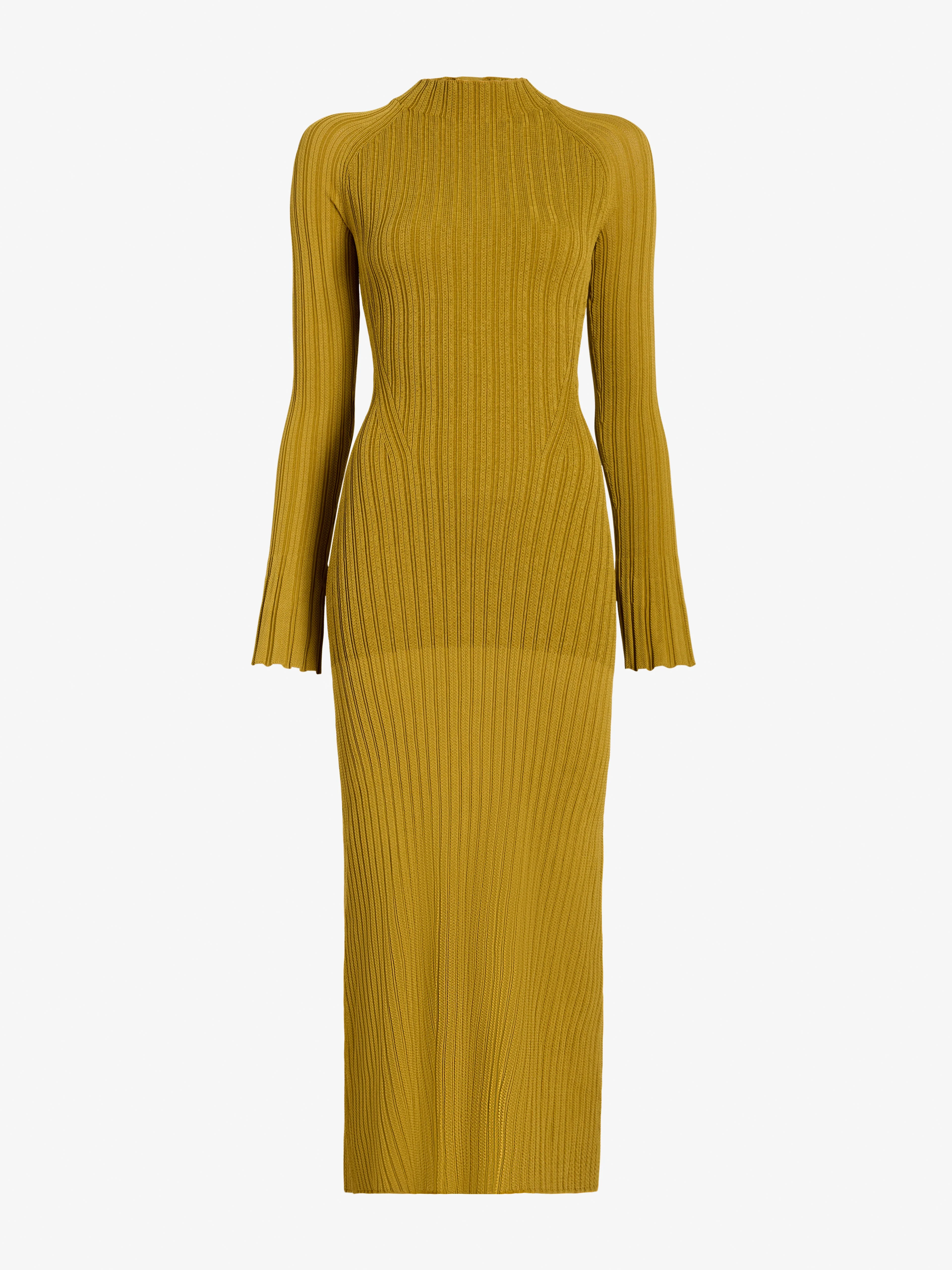 Roux Dress in Viscose Silk Rib - 1