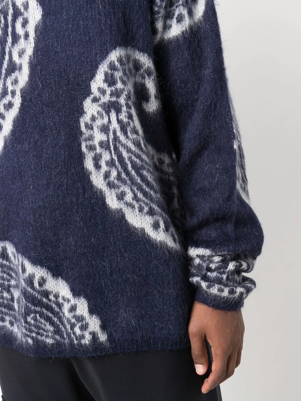 paisley knit jumper - 5