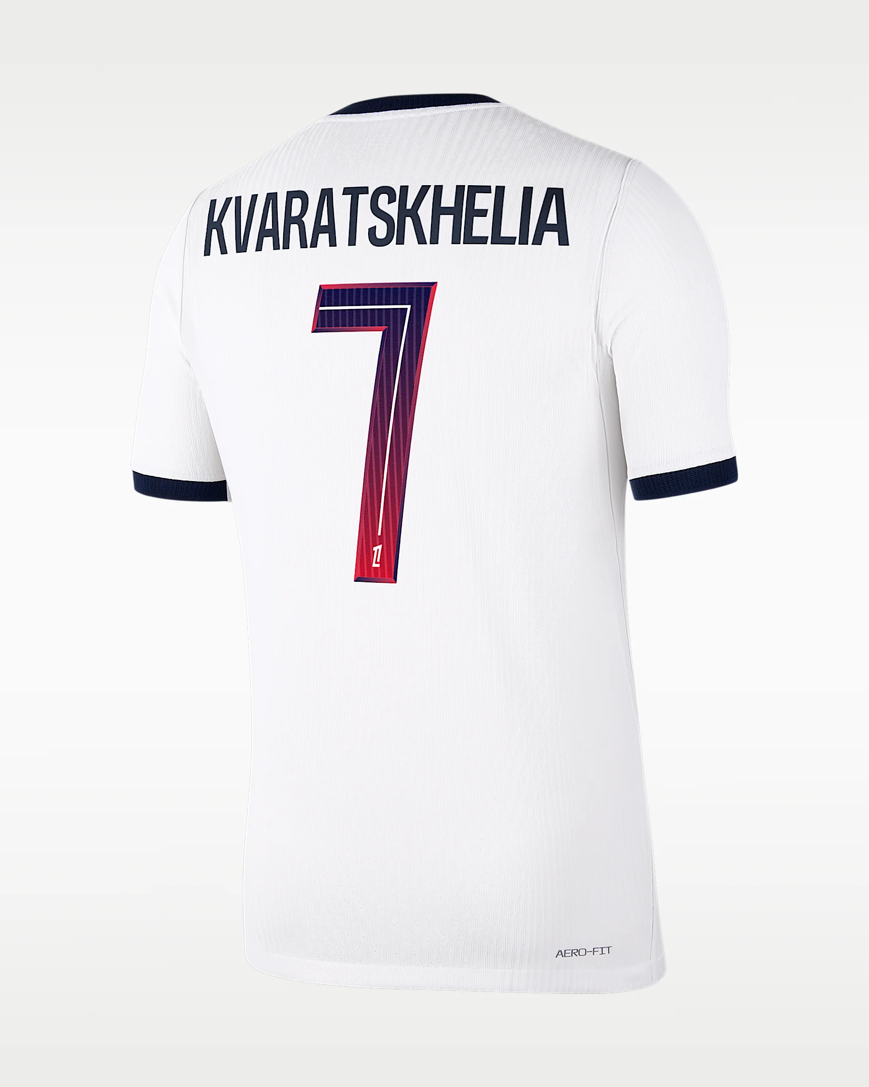 Khvicha Kvaratskhelia Paris Saint-Germain 2026/27 Match Away Men's Nike Aero-FIT Soccer Jersey - 1