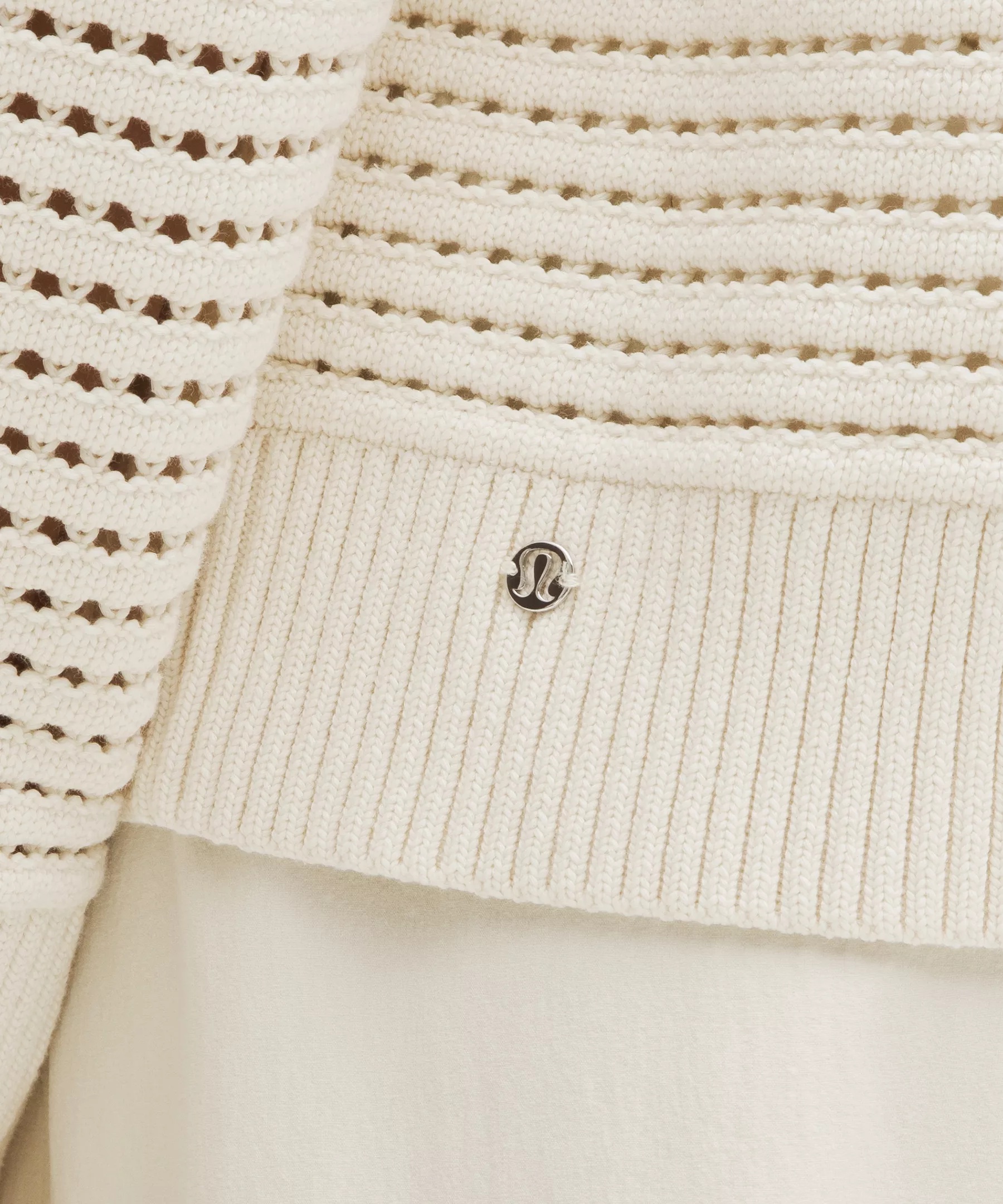 Cotton Crochet Pullover - 5