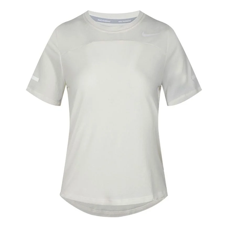 (WMNS) Nike Dri-FIT Athleisure T-Shirt 'White' CJ2432-110 - 1