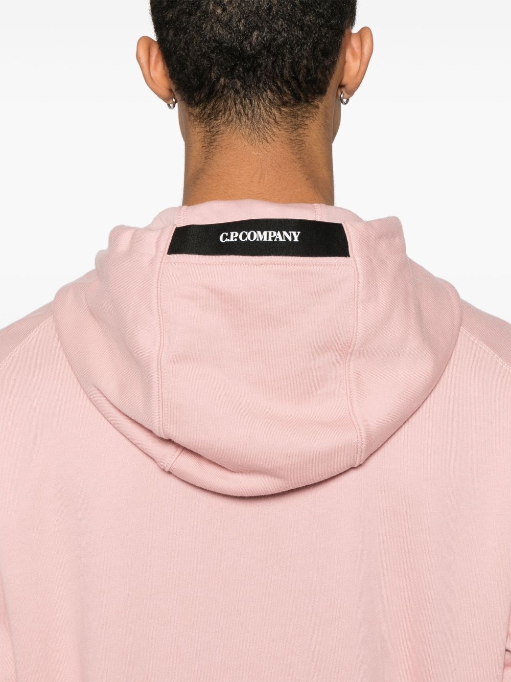 Lens-detailed hoodie - 5