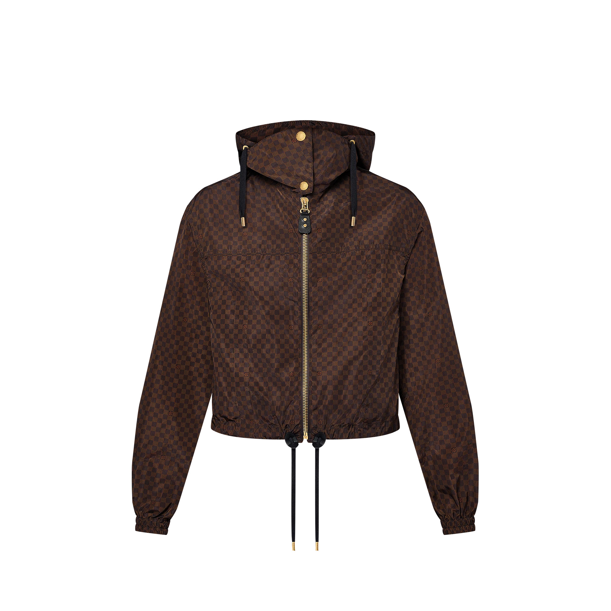 Hooded Damier Jacket - 1