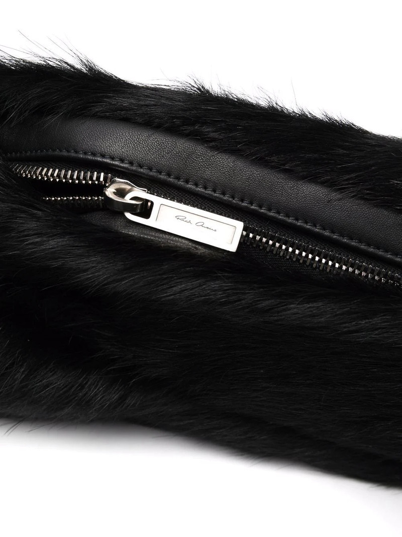 fur twisted clutch bag 4