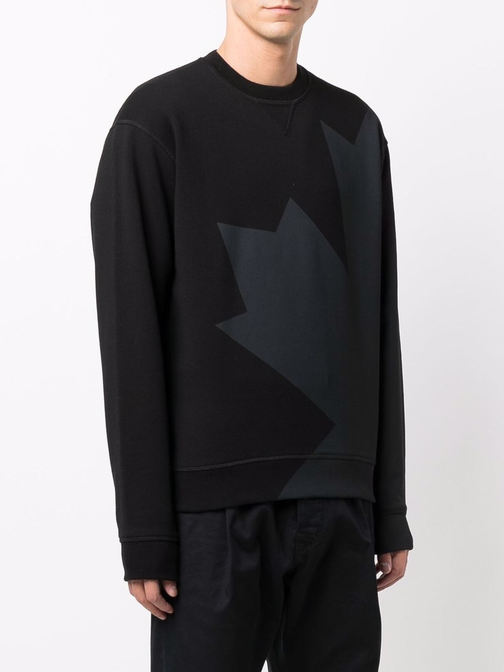 graphic-print cotton sweatshirt - 3