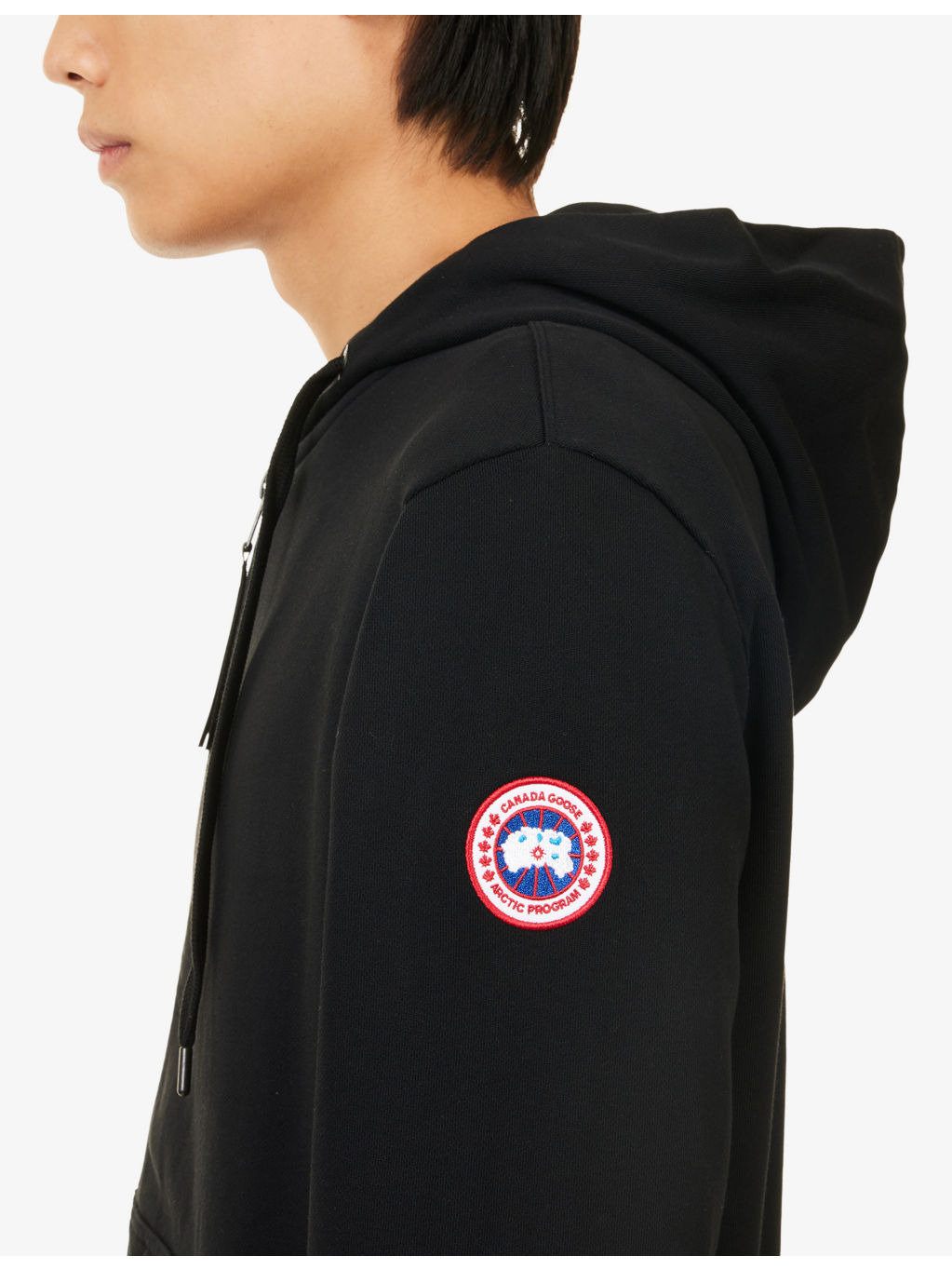 Huron Zipped Cotton-Jersey Hoody - 5