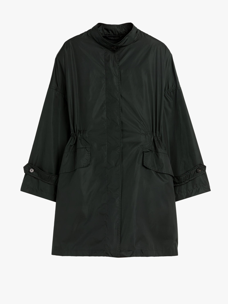 HUMBIE GREEN NYLON PACKABLE PARKA 6