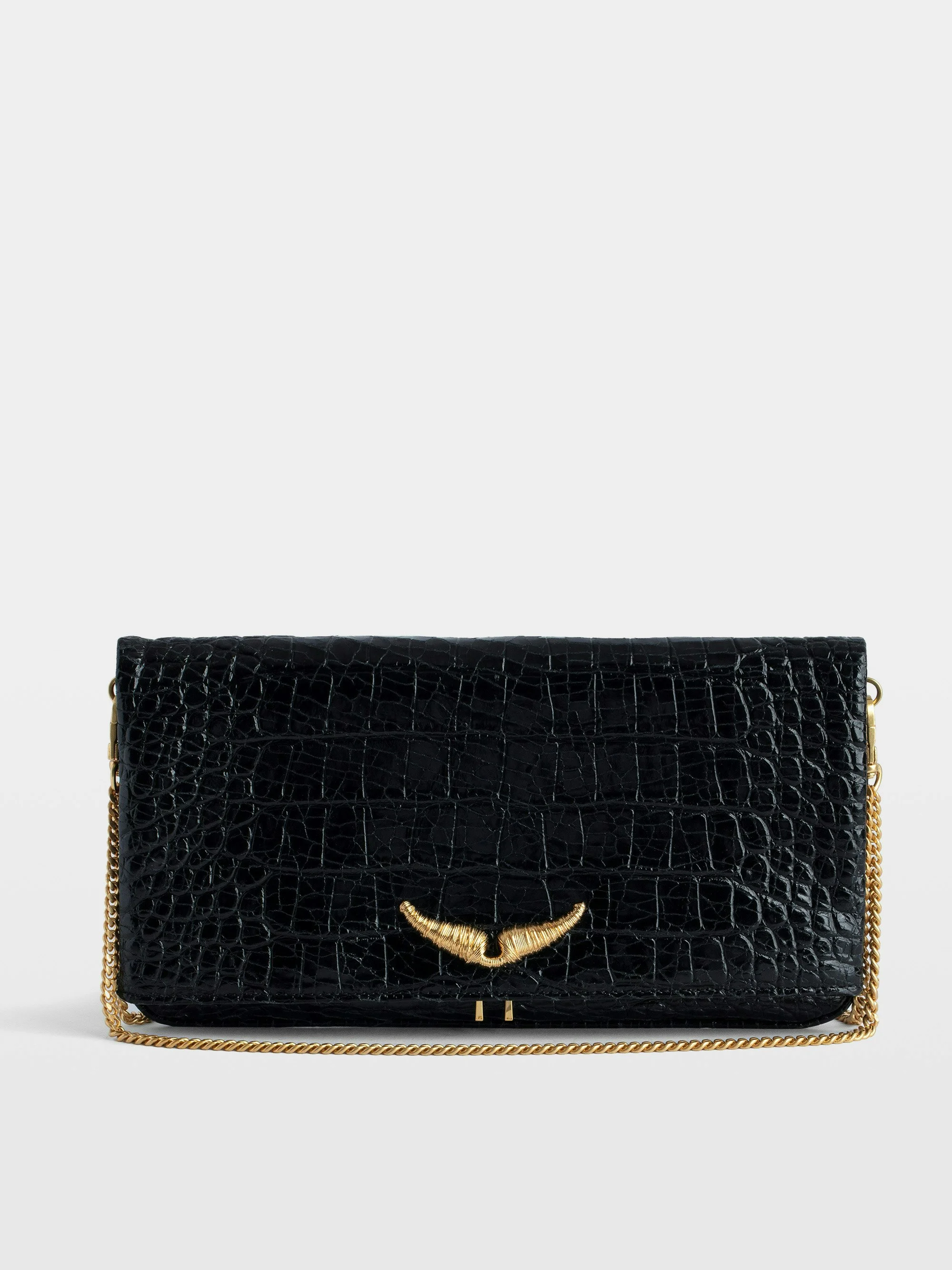 Rock Embossed Clutch - 1
