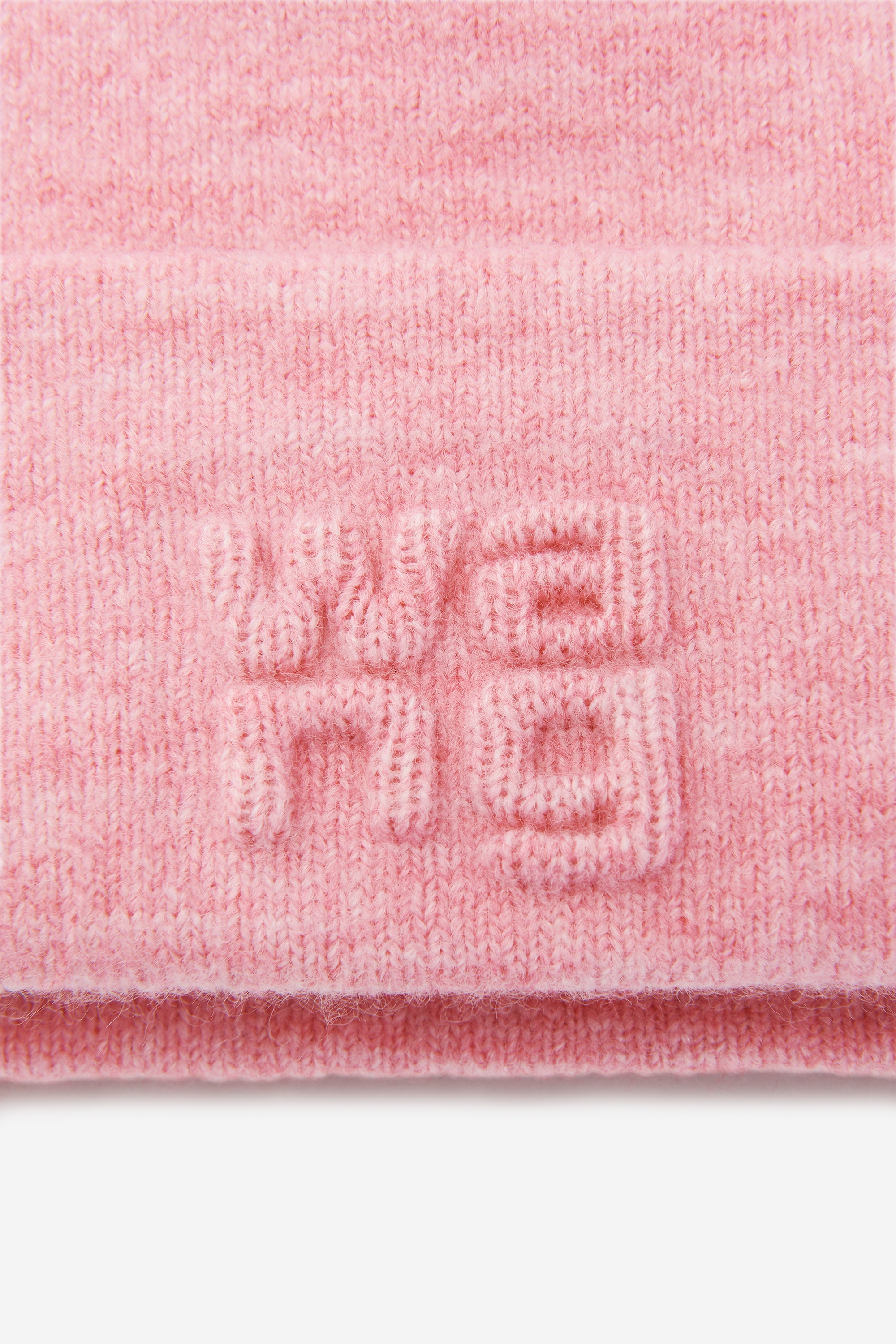 logo beanie in soft stretch wool - 4