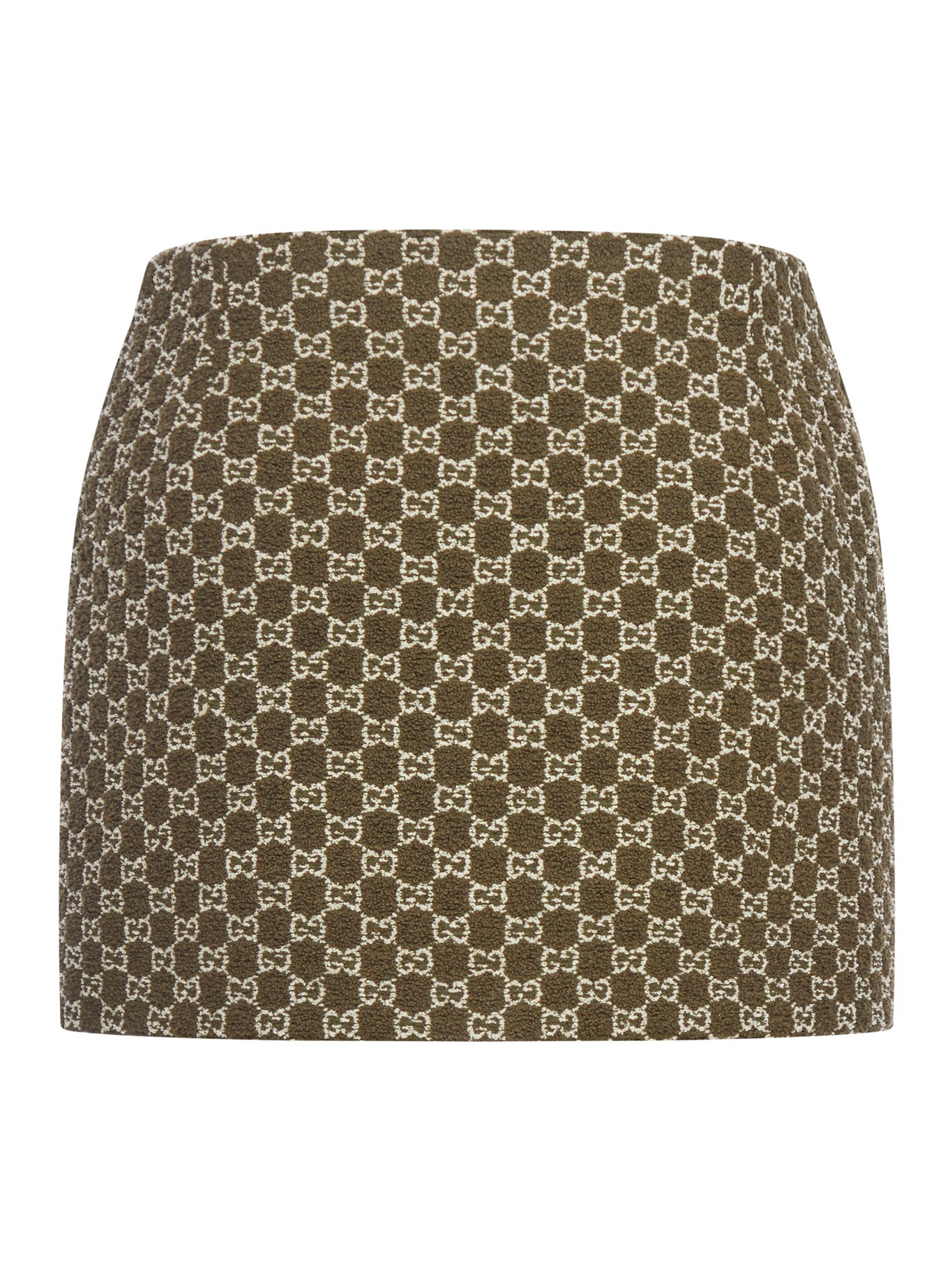 MINI SKIRT IN GG BOUCLÉ COTTON - 2