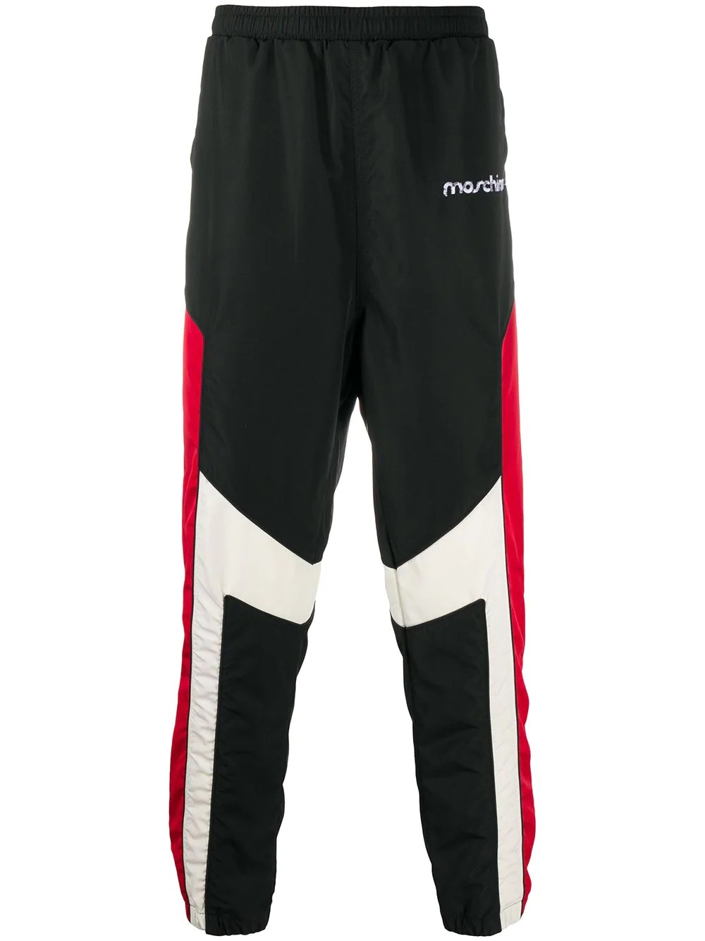 Broken Logo colour-block track pants - 1