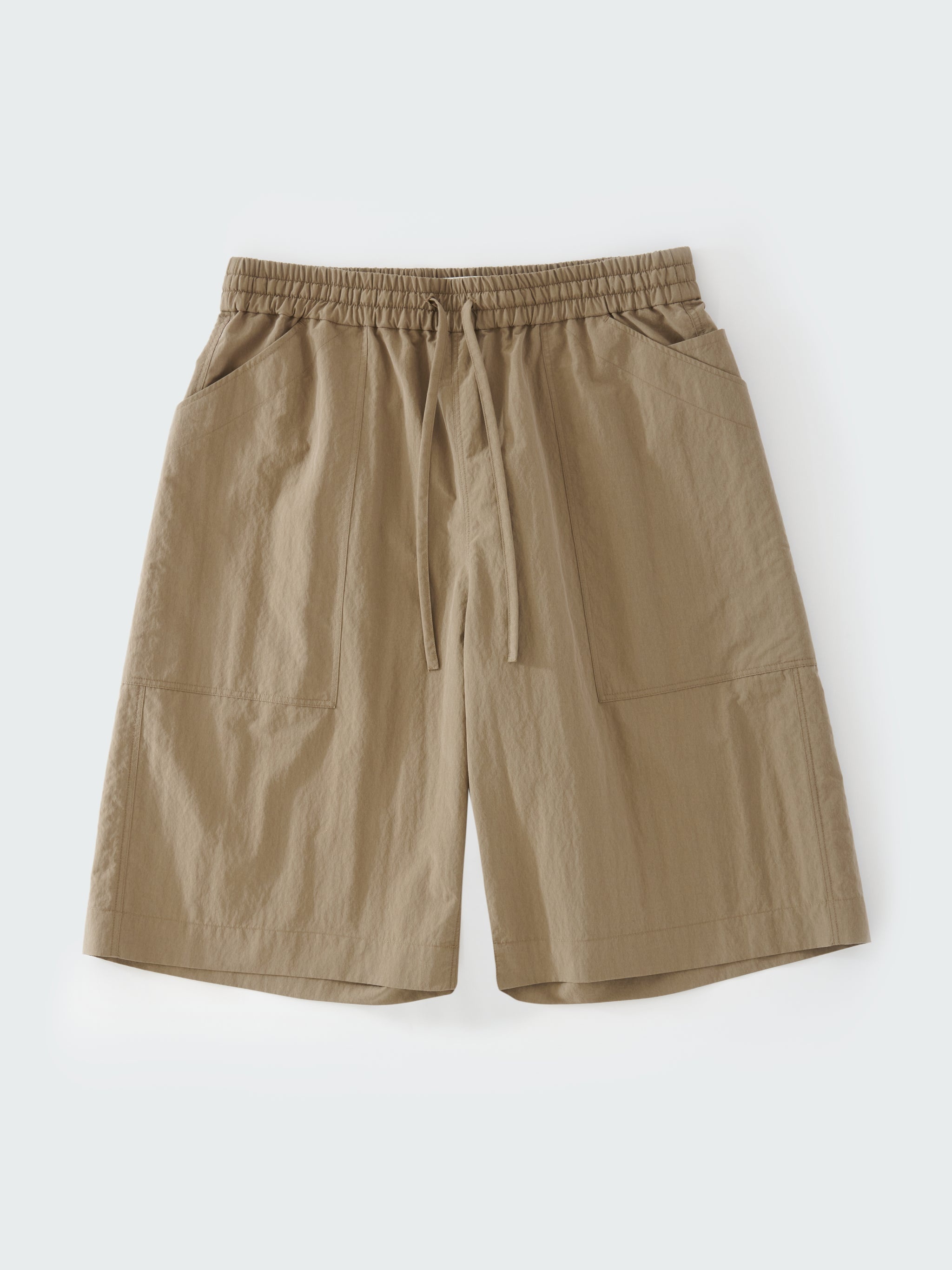 ショートパンツ STUDIO NICHOLSON SS23 'Rio' bermuda shorts (RIO SHELL) Studio Nicholson Steel Short | REVERSIBLE