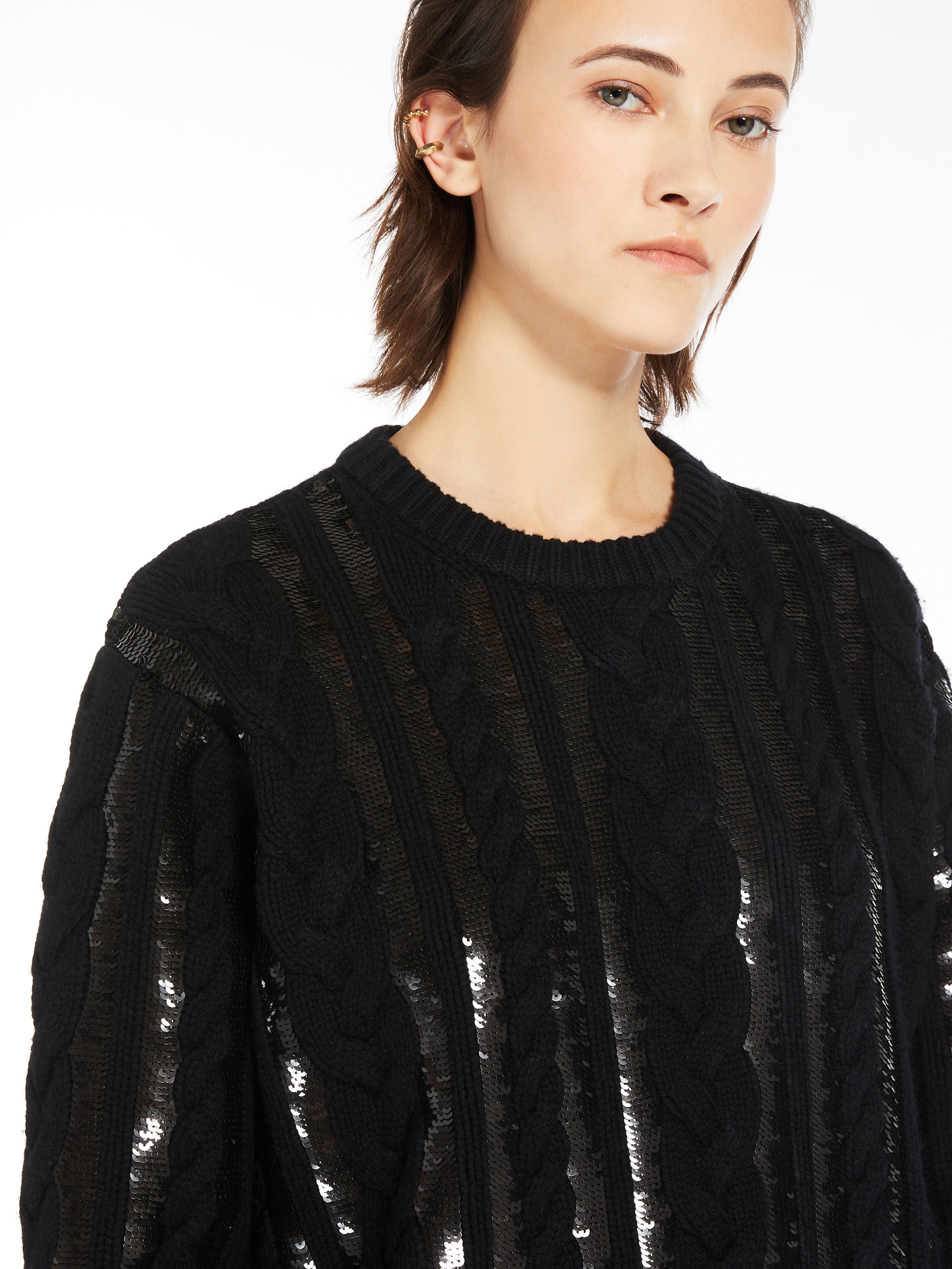 MAMBO Short wool and cashmere dress - 5