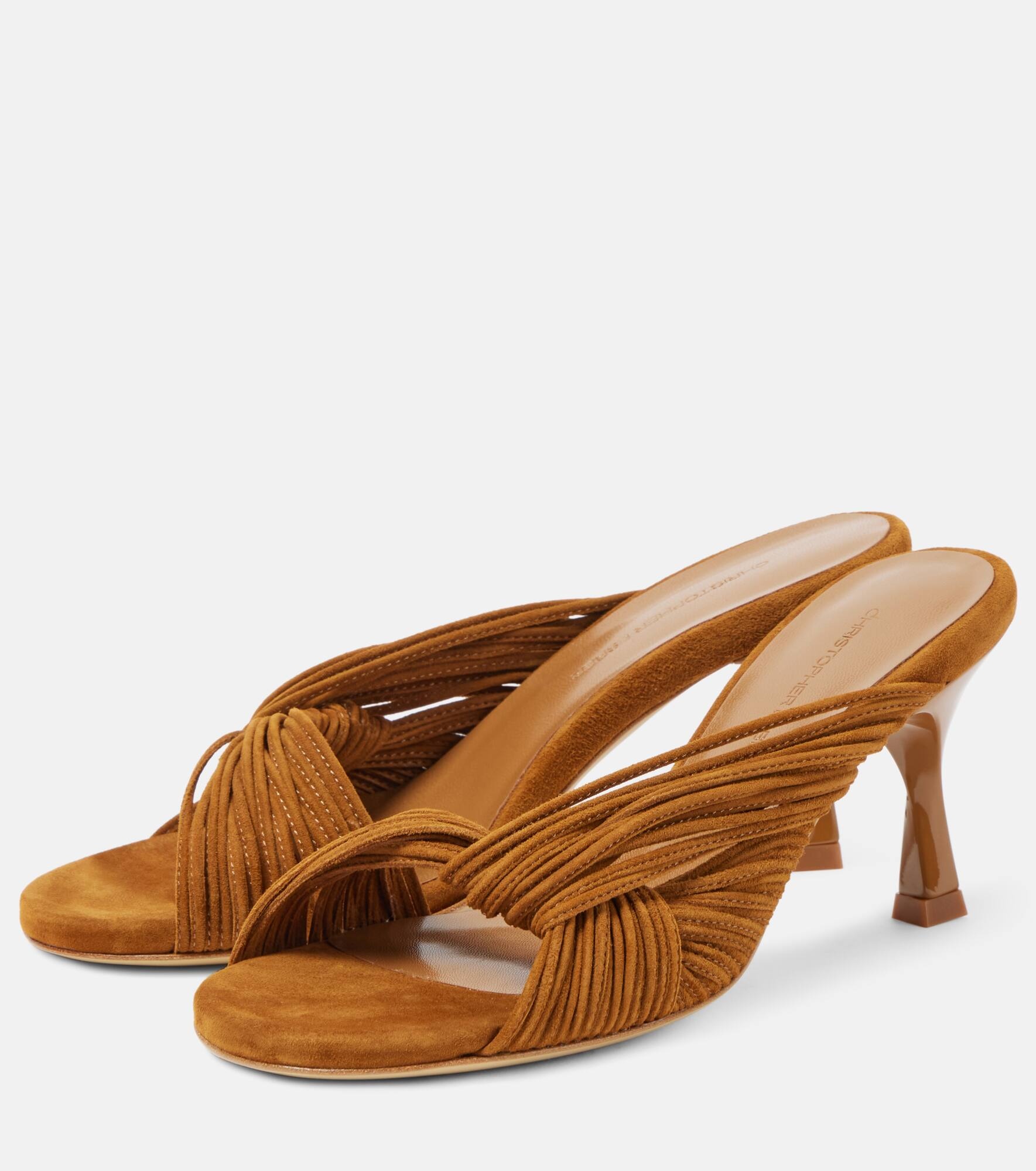 Fender suede mules - 4