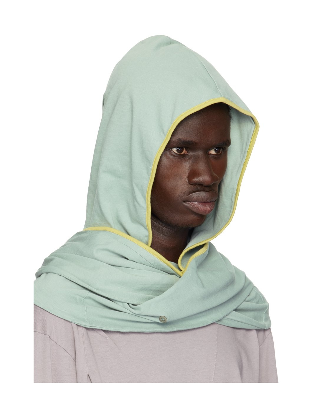 Purple Ohne Hood Scarf - 2