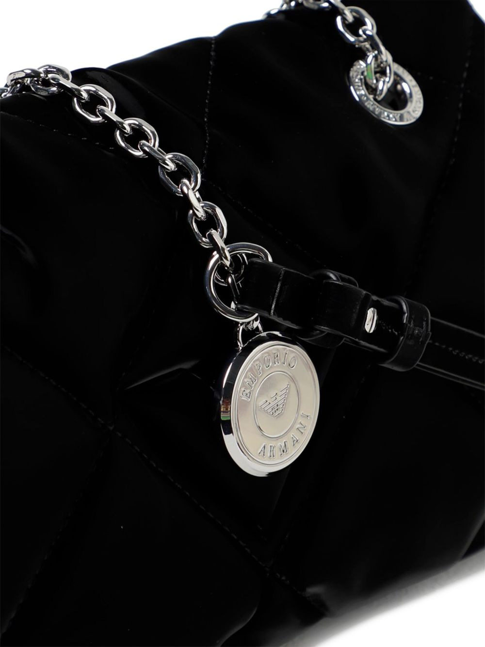 quilted chain shoulder bag - 3