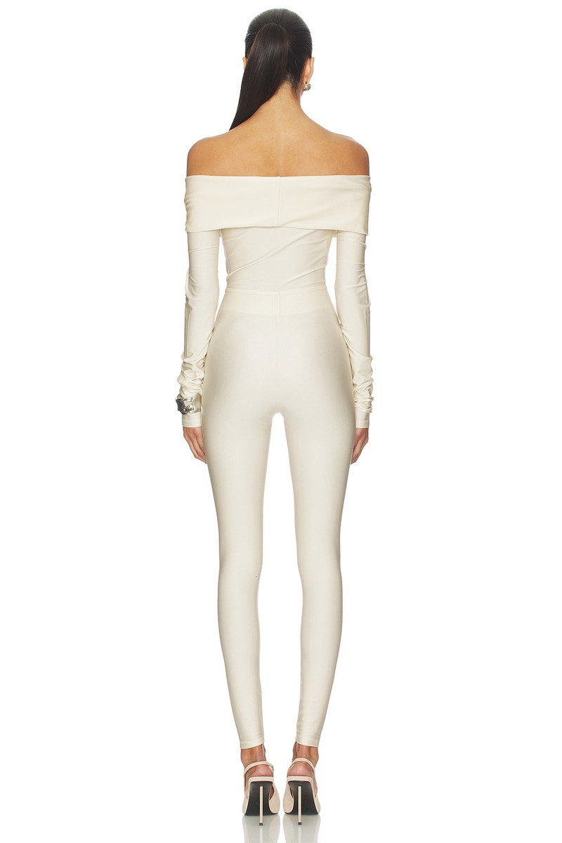 THE ANDAMANE Kendall Off Shoulder Jumpsuit outlook