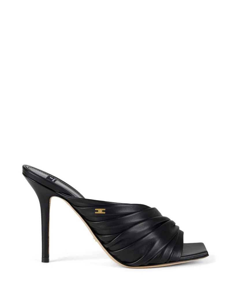 square-toe heeled sandals 1
