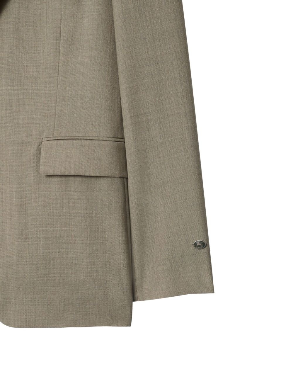wool single-breasted blazer - 5