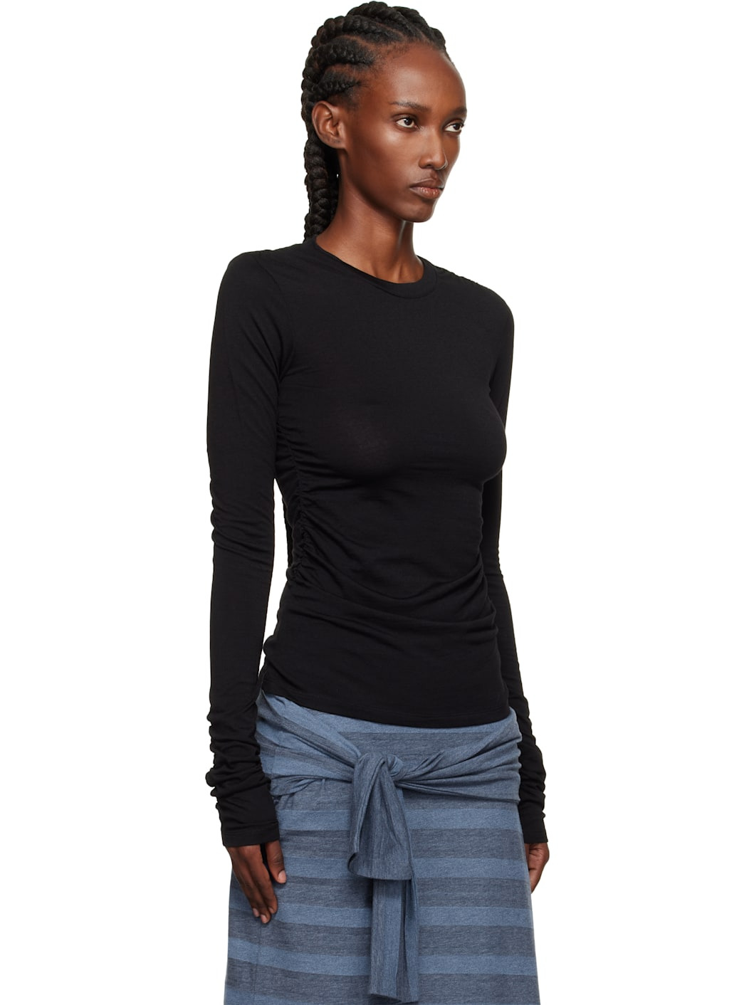 Black Strain Slim Longsleeve T-shirt - 2