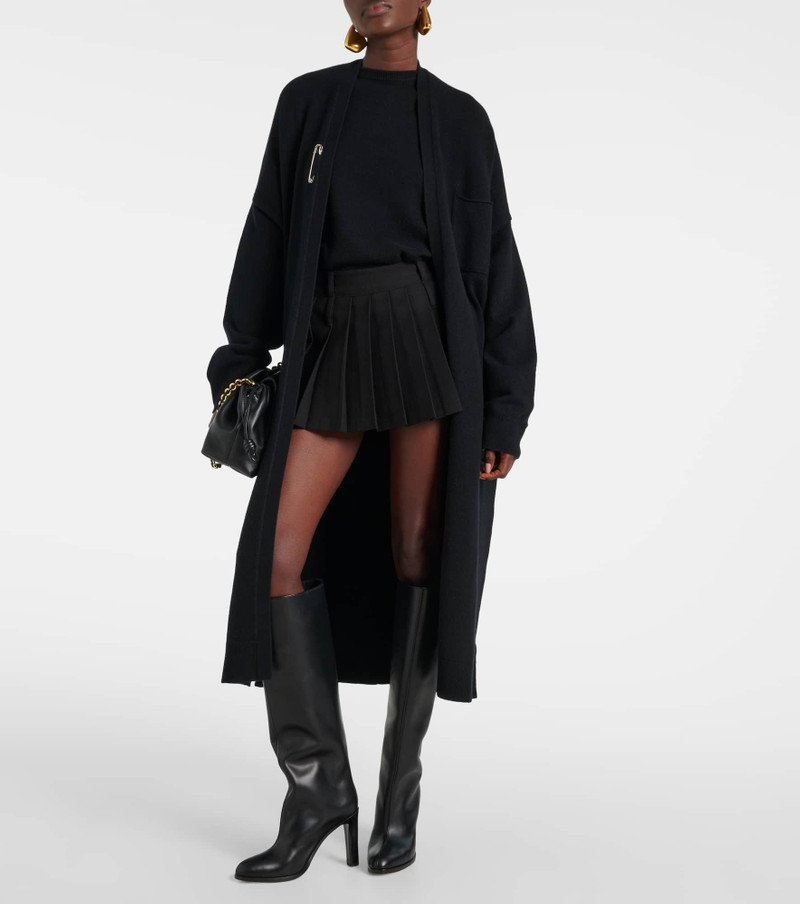 extreme cashmere N°61 Koto cashmere-blend cardigan outlook