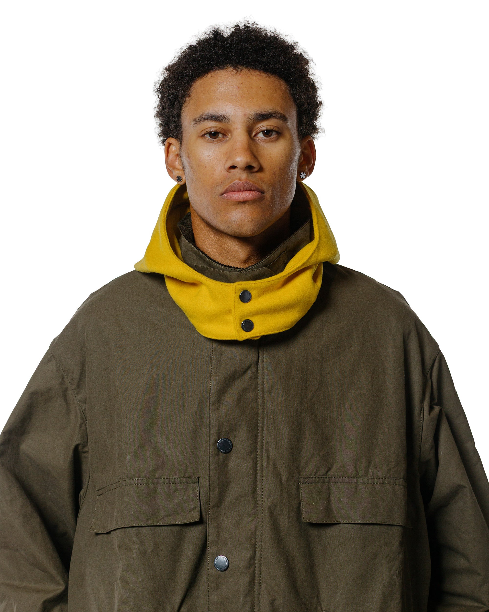 KAPTAIN SUNSHINE Bedale Casual Field Coat Khaki Brown - 5