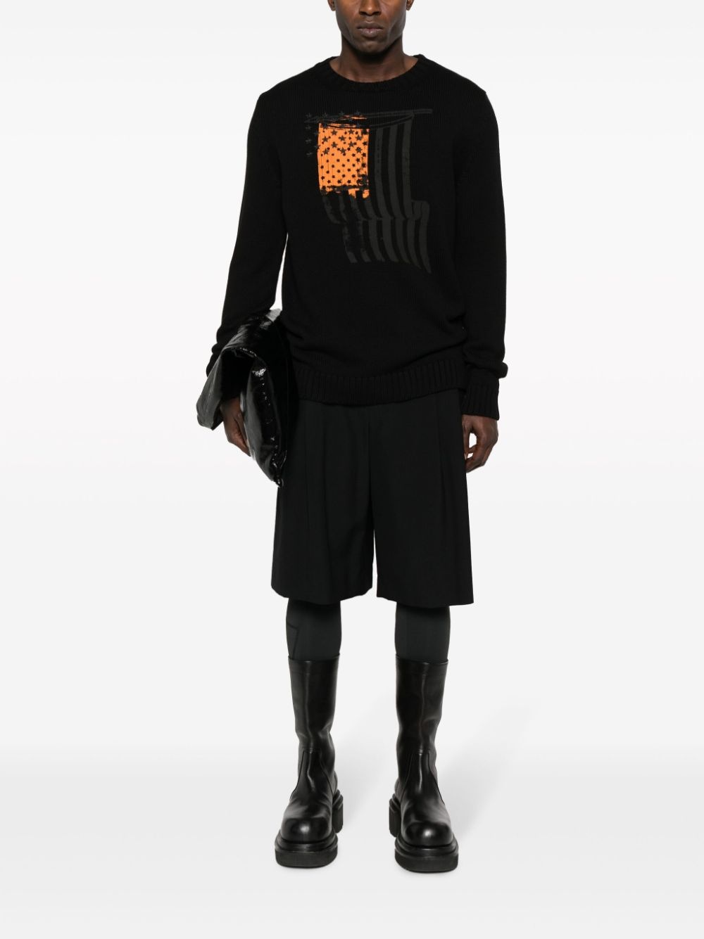 graphic-print jumper - 2