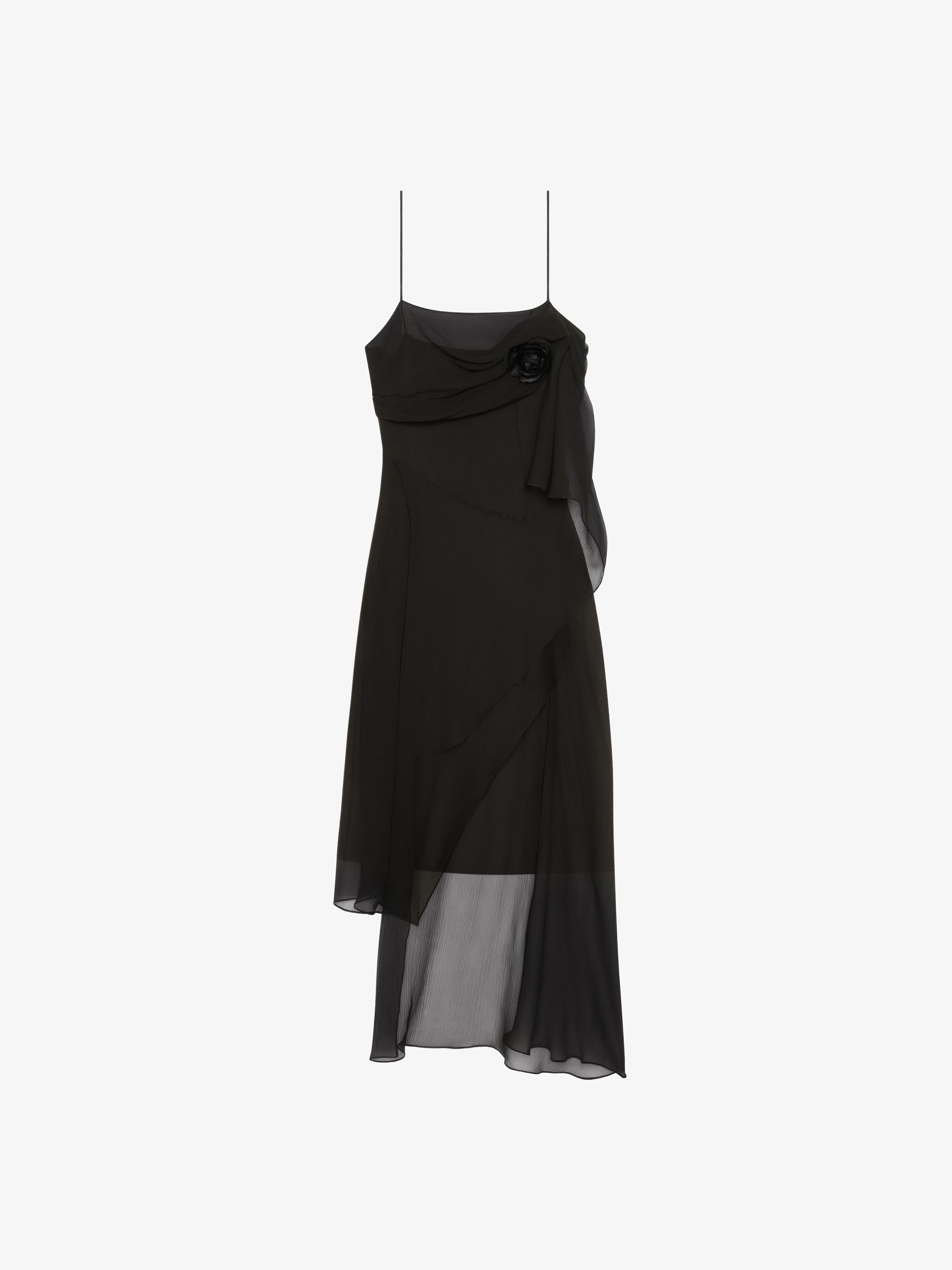 STRAPS DRESS IN MUSLIN - 1