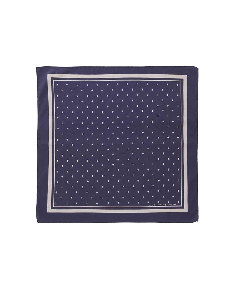 BANDANA (C/SI CHAMBRAY) DMGD NAVY - 1