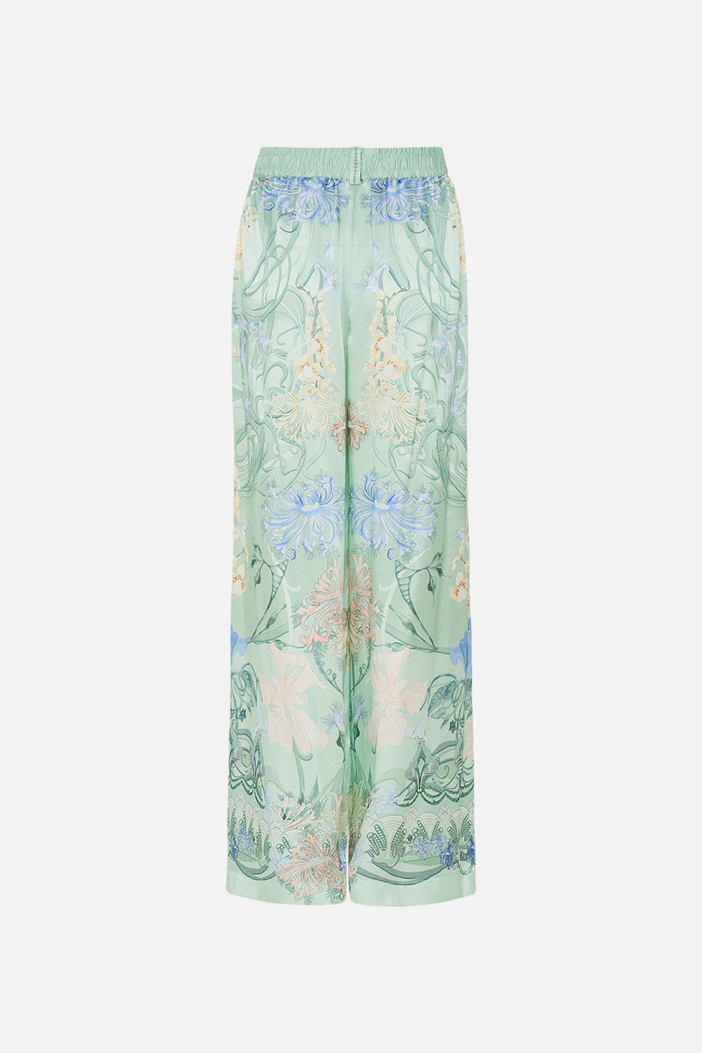 WIDE LEG WAISTED PANT - 7