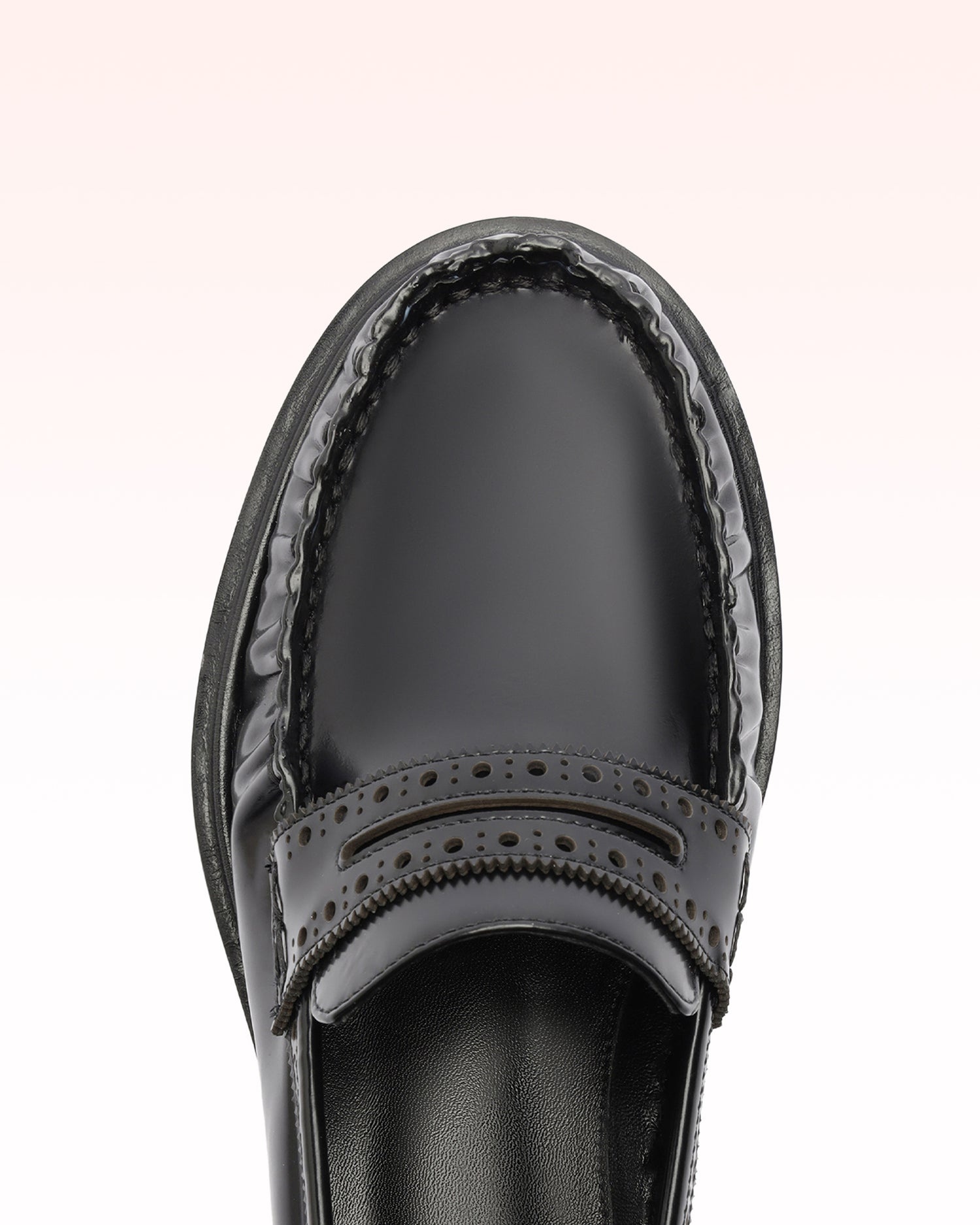 SOFT LOAFER BROGUE BLACK - 5
