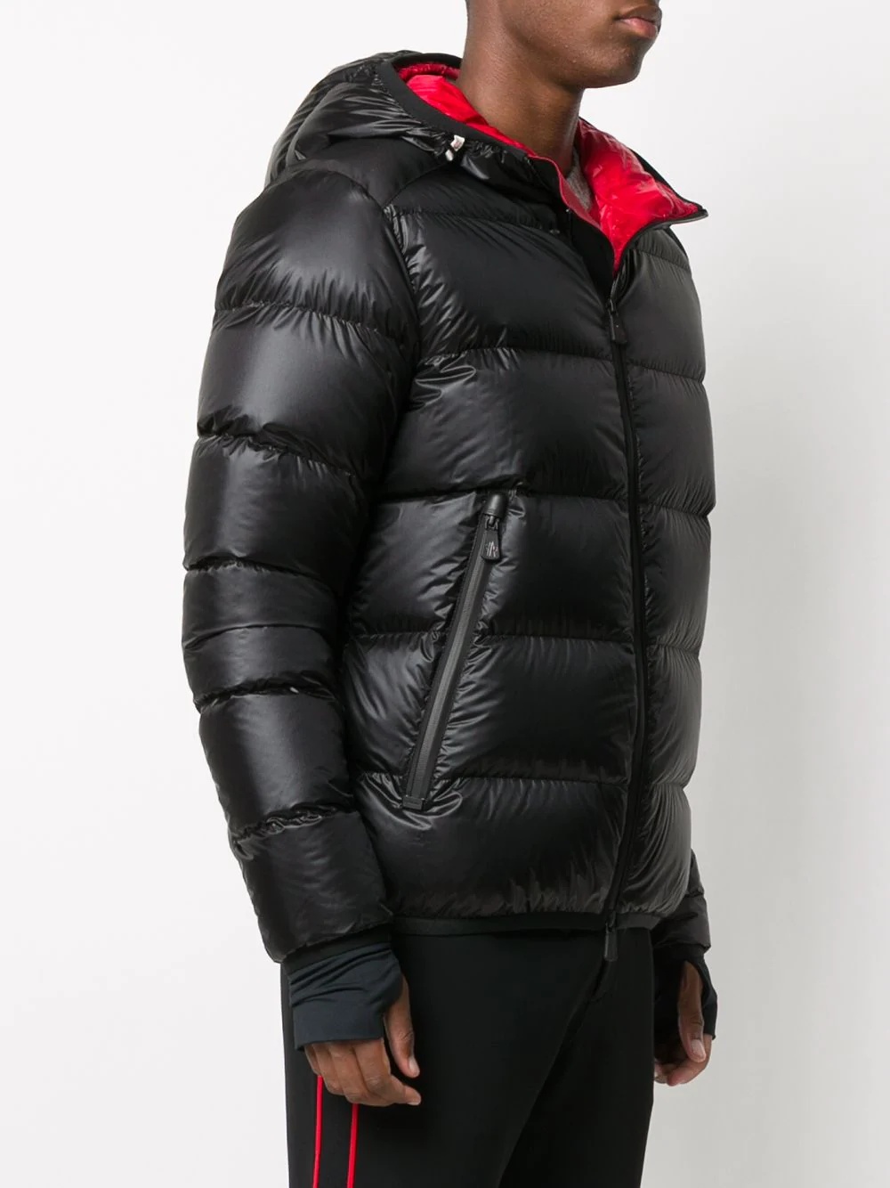 quilted down jacket - 3