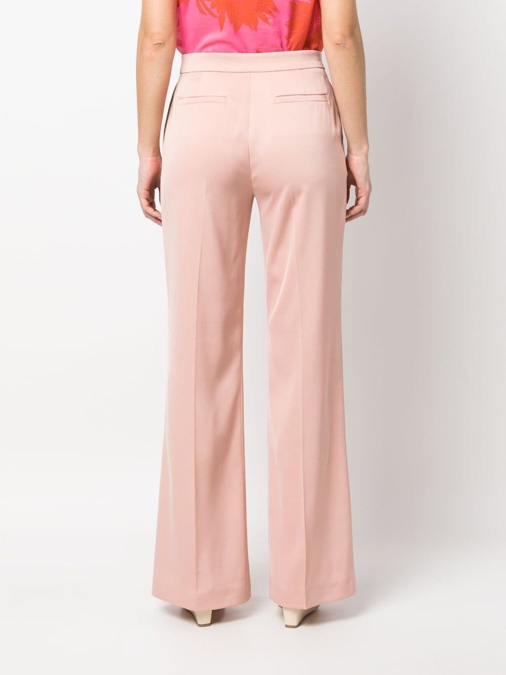 flared tailored trousers - 4