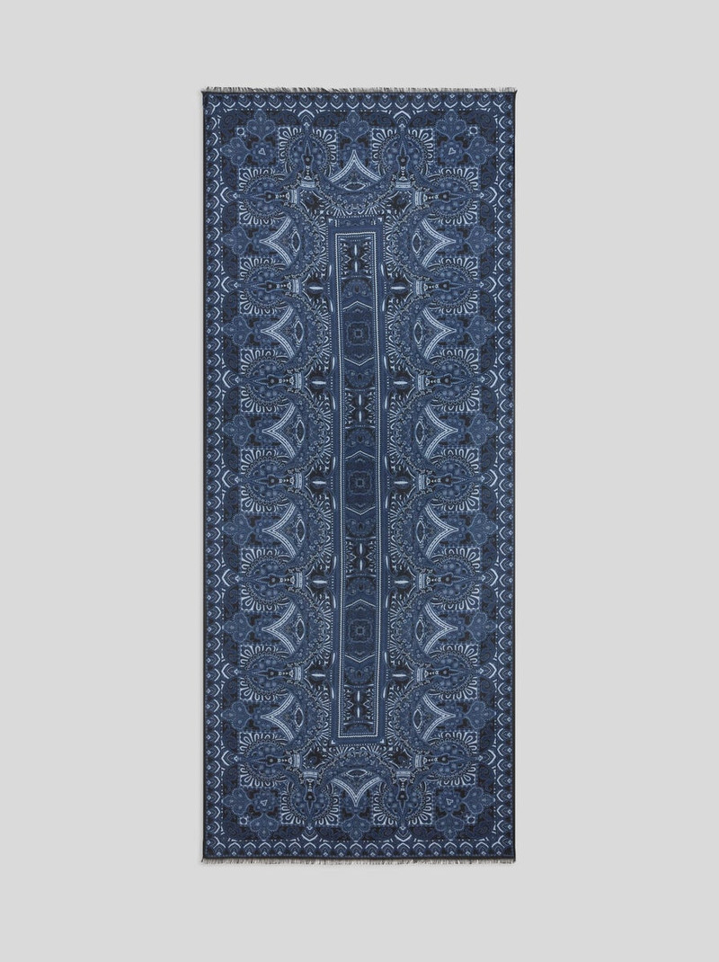 Etro SCARF WITH SILK SCARF PATTERN outlook
